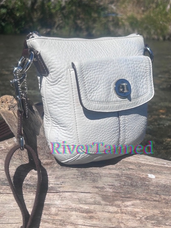 Coach Handbags - Vintage Coach Hamilton / Park Leather Turnlock Crossbody Swingpack Bag
